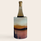 Summer Lake Sunset Wine Chiller Gallery Image 2
