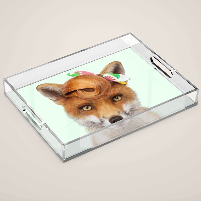 FOXY LADY Acrylic Tray Gallery Image 1