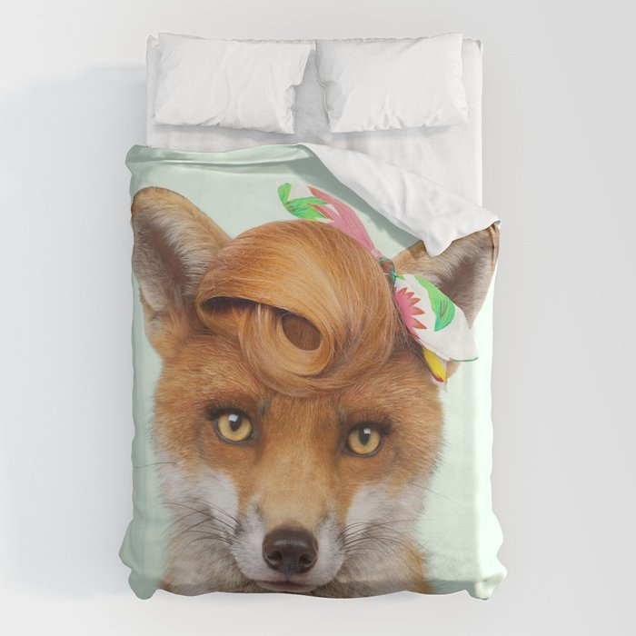 FOXY LADY Duvet Cover Gallery Image 1