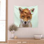 FOXY LADY Wall Tapestry Gallery Image 2