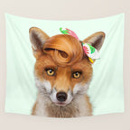 FOXY LADY Wall Tapestry Gallery Image 4