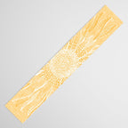 Mandala, Sunflower Prints, Yellow Table Runner Gallery Image 3