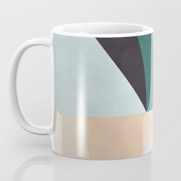 shapes geometric art mid century Coffee Mug Gallery Image 3