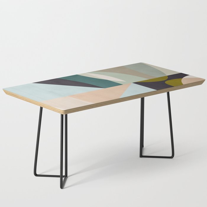 shapes geometric art mid century Coffee Table Gallery Image 1