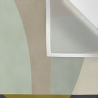 shapes geometric art mid century Wall Tapestry Gallery Image 3