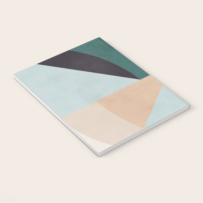 shapes geometric art mid century Notebook Gallery Image 3