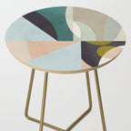 shapes geometric art mid century Side Table Gallery Image 2
