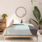 shapes geometric art mid century Comforter Gallery Image 3