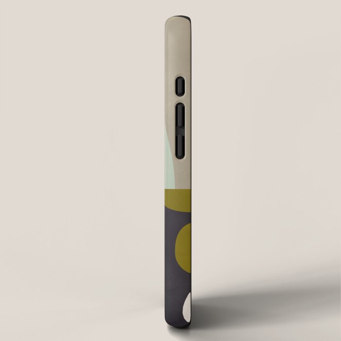 shapes geometric art mid century iPhone Case Gallery Image 2