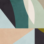 shapes geometric art mid century Coffee Mug Gallery Image 2