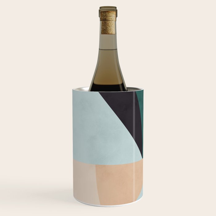 shapes geometric art mid century Wine Chiller Gallery Image 2