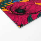 Red poppies and blue cornflowers Welcome Mat Gallery Image 2