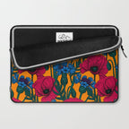 Red poppies and blue cornflowers Laptop Sleeve Gallery Image 2
