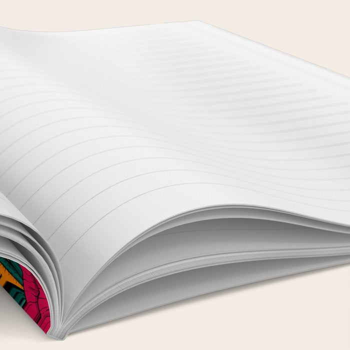 Red poppies and blue cornflowers Notebook Gallery Image 2