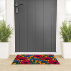 Red poppies and blue cornflowers Welcome Mat Gallery Image 3