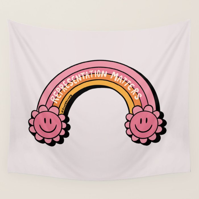 Representation Matters Wall Tapestry Gallery Image 4