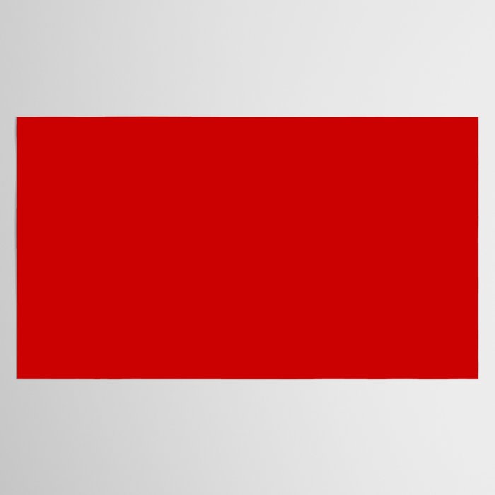 Bright red Tablecloth Gallery Image 2