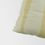 Mid Century Modern Kwaito Abstract Pattern in Vintage Olive Green and Cantaloupe Orange Pillow Sham Gallery Image 4