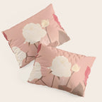 White and Red Roses Pillow Sham Gallery Image 3