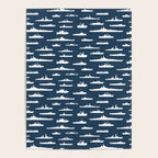 Battleship // Navy Blue Poster Gallery Image 4