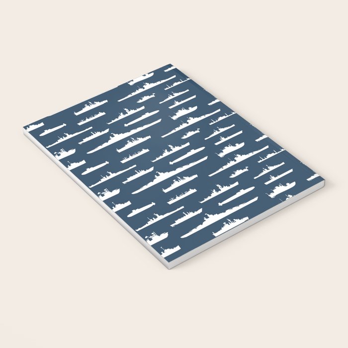 Battleship // Navy Blue Notebook Gallery Image 3