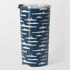 Battleship // Navy Blue Travel Mug Gallery Image 3