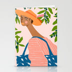 Olive Leaves Stationery Card Gallery Image 2