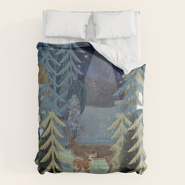 the secret forest Comforter Gallery Image 6