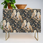 Wooden Wonderland Barn Owl Collage Credenza Gallery Image 1