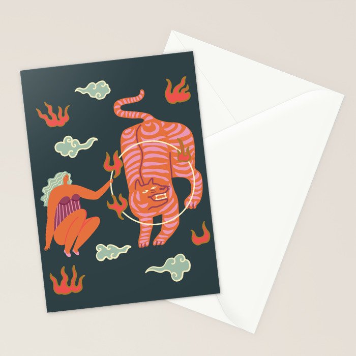 Circus Stationery Card Gallery Image 2