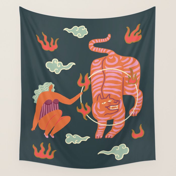 Circus Wall Tapestry Gallery Image 4
