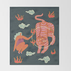 Circus Throw Blanket Gallery Image 2