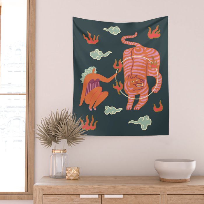 Circus Wall Tapestry Gallery Image 2