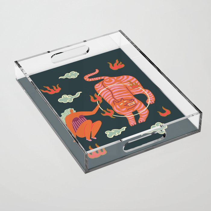 Circus Acrylic Tray Gallery Image 1