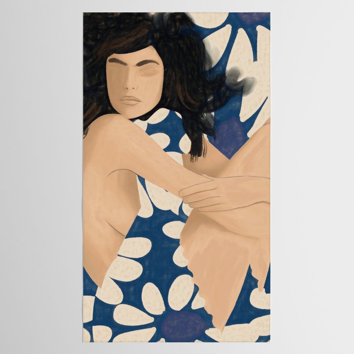 Abstract Art Female Figure 34 Tablecloth Gallery Image 2