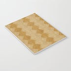 mudcloth diamonds - mustard Notebook Gallery Image 3