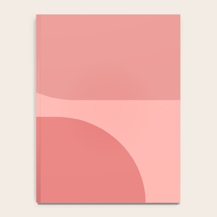 Modern Minimal Arch Abstract VII Notebook Gallery Image 4