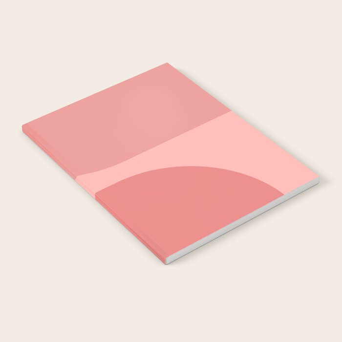 Modern Minimal Arch Abstract VII Notebook Gallery Image 2