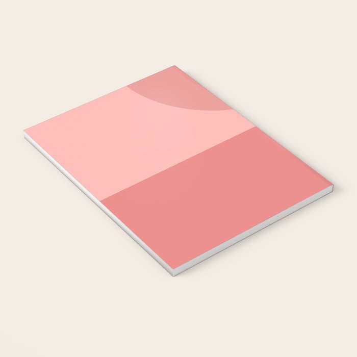 Modern Minimal Arch Abstract VII Notebook Gallery Image 3