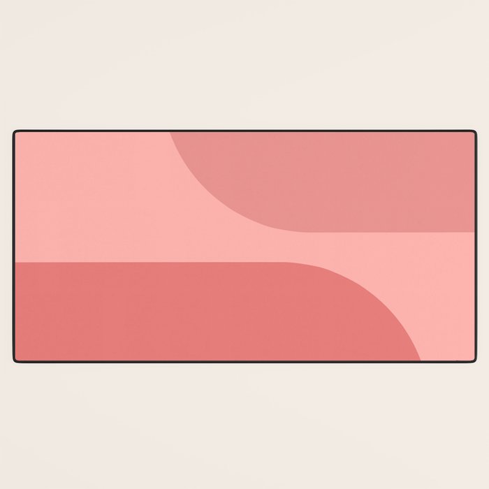 Modern Minimal Arch Abstract VII Desk Mat Gallery Image 3