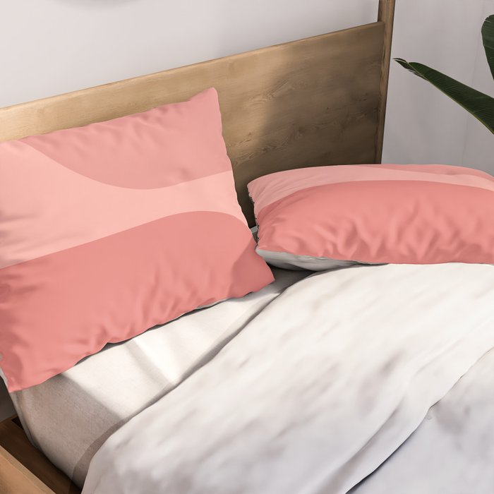 Modern Minimal Arch Abstract VII Pillow Sham Gallery Image 2