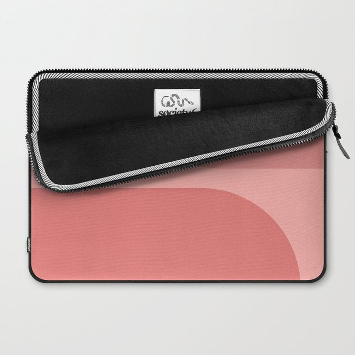 Modern Minimal Arch Abstract VII Laptop Sleeve Gallery Image 2