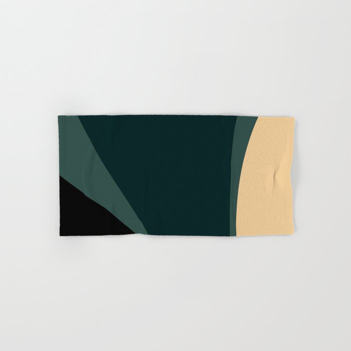 Minimalist Plant Abstract LXXXVII Bath Towel Gallery Image 1