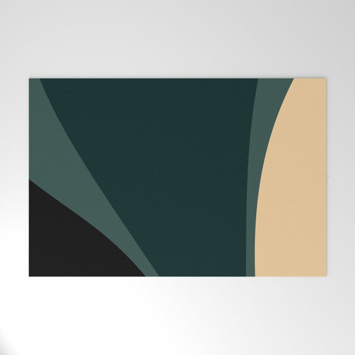 Minimalist Plant Abstract LXXXVII Welcome Mat Gallery Image 1