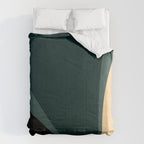 Minimalist Plant Abstract LXXXVII Comforter Gallery Image 6