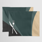 Minimalist Plant Abstract LXXXVII Placemat Gallery Image 1