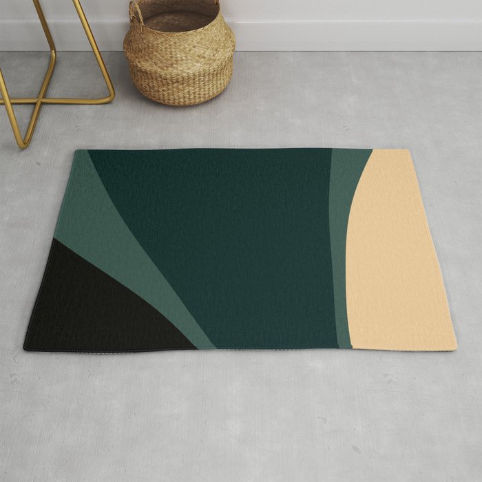 Minimalist Plant Abstract LXXXVII Rug Gallery Image 1