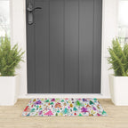 Colorful Christmas Trees Welcome Mat Gallery Image 3