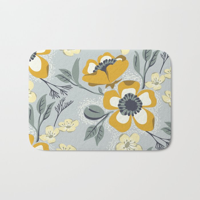 Boho Garden Bath Mat Gallery Image 1