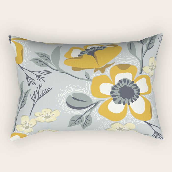 Boho Garden Rectangular Pillow Gallery Image 1